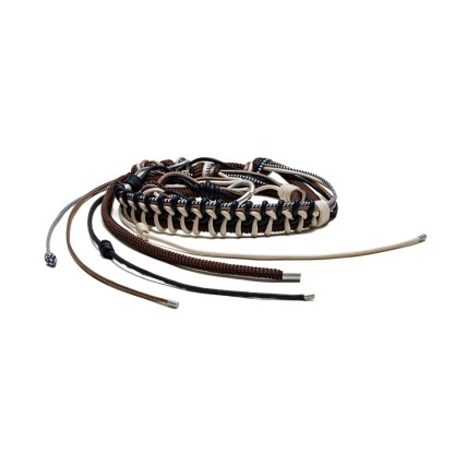 美式vintage多用編織腰帶戶外腰鏈褲鏈掛飾肩帶裝飾男士-Retro's Wear