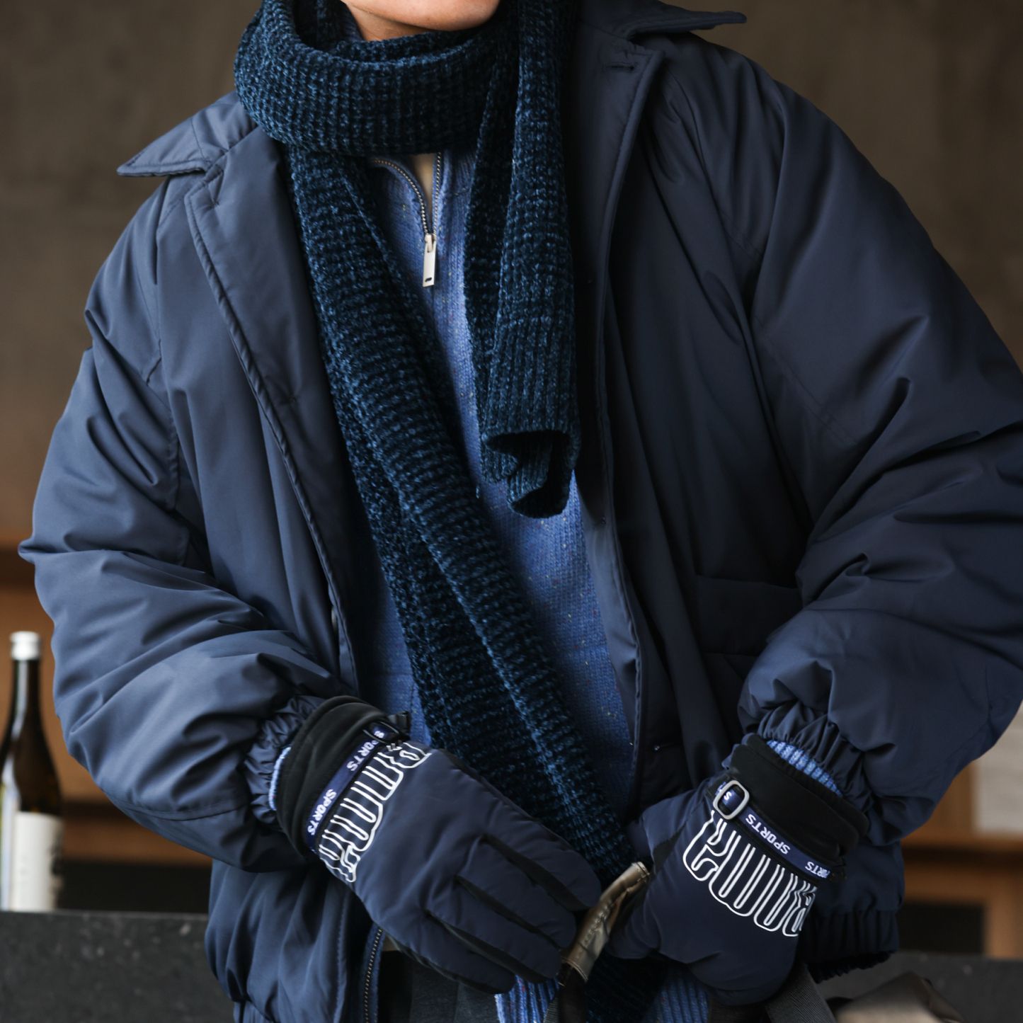 美式復古加棉加厚工裝夾克棉襖男戶外飛行員棉服外套冬