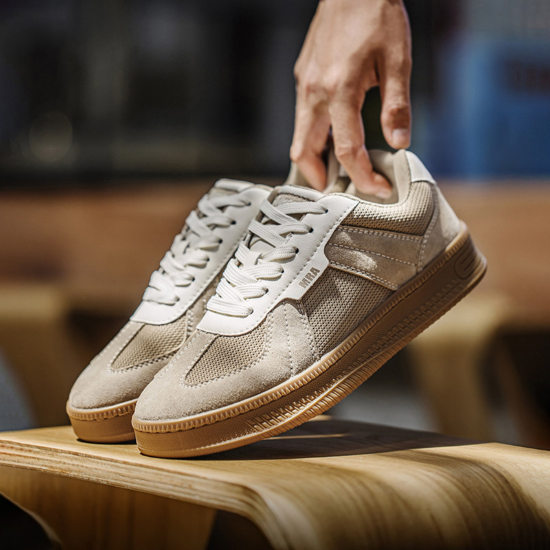 MRA改良德訓鞋男鞋2025秋季新款厚底運動休閒鞋復古百搭板鞋潮鞋