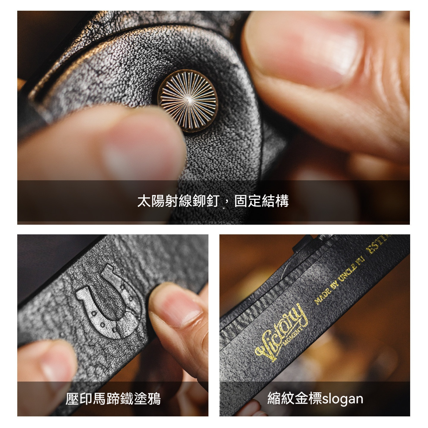 美式復古黃銅扣頭皮帶頭層牛皮腰帶單針真皮褲腰帶男款