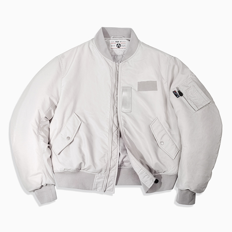 3M新雪麗MA1飛行員棉衣棒球服加厚防寒短款保暖棉襖外套冬