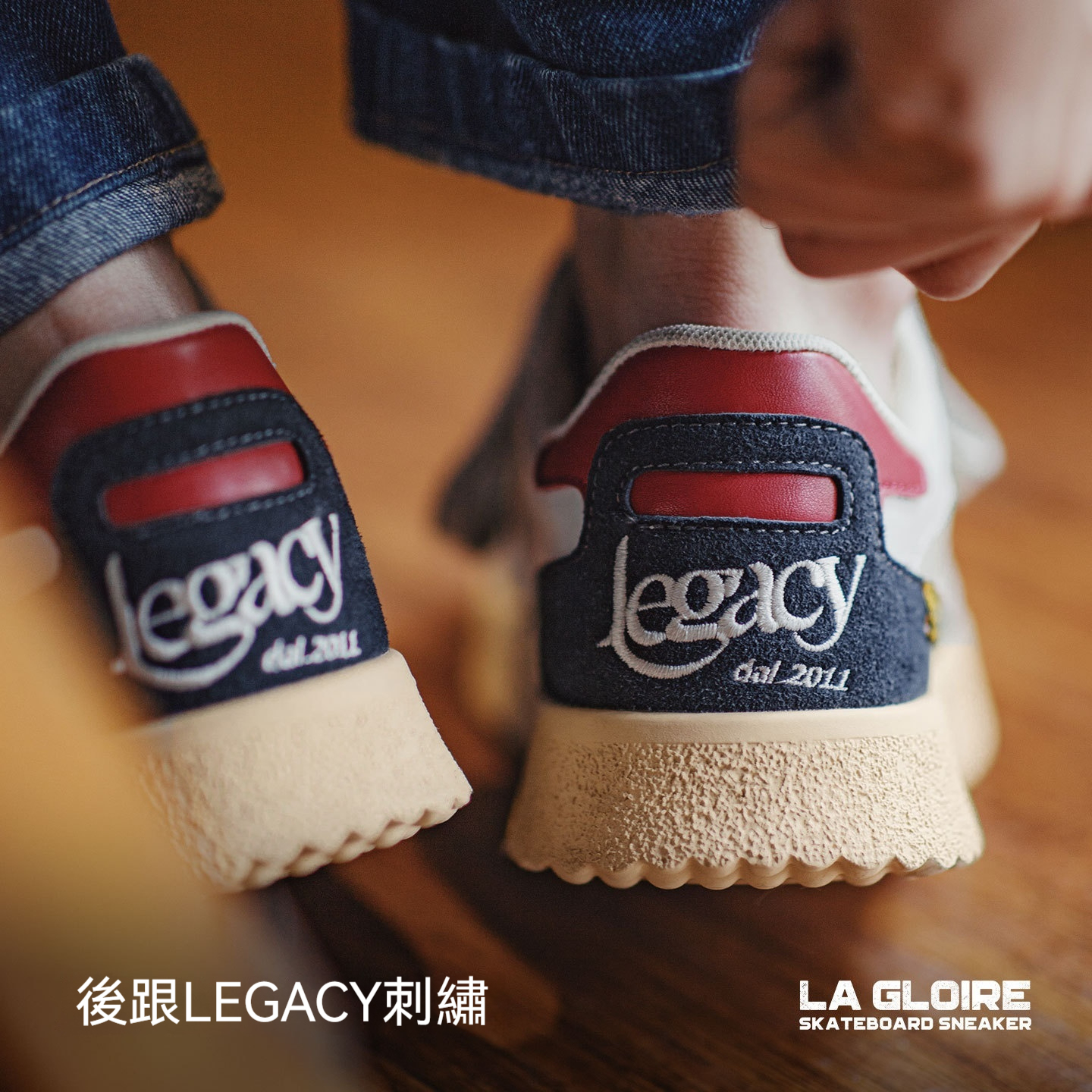 Legacy箭頭厚底板鞋復古小眾軟底美式拼接低幫休閒鞋新款男