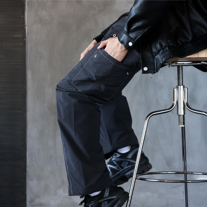 美式都市遊獵戰術羽絨褲男冬季禦寒保暖戶外工裝休閒褲