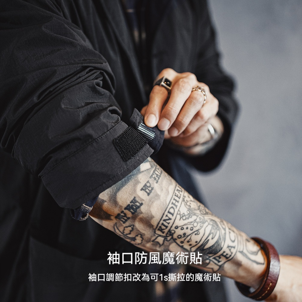 美式黑色巴爾瑪肯風衣翻領中長款日系通勤大衣外套男秋