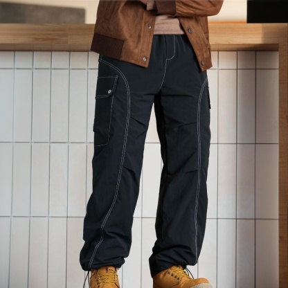 美式都市遊獵戰術羽絨褲男冬季禦寒保暖戶外工裝休閒褲