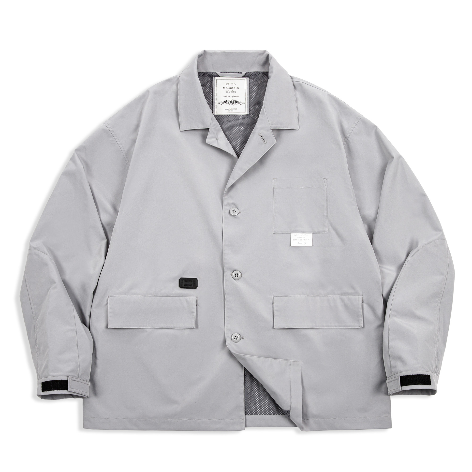 山系戶外多口袋夾克cityboy平駁領休閒百搭外套男春秋-Retro's Wear