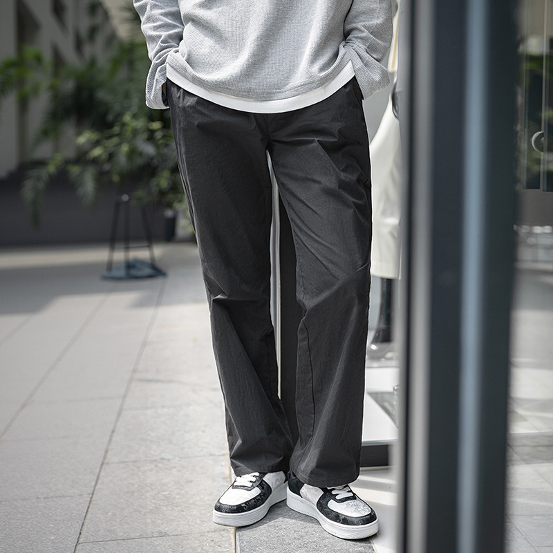 MRA輕機能風休閒褲男透氣戶外登山褲軟殼運動工裝褲