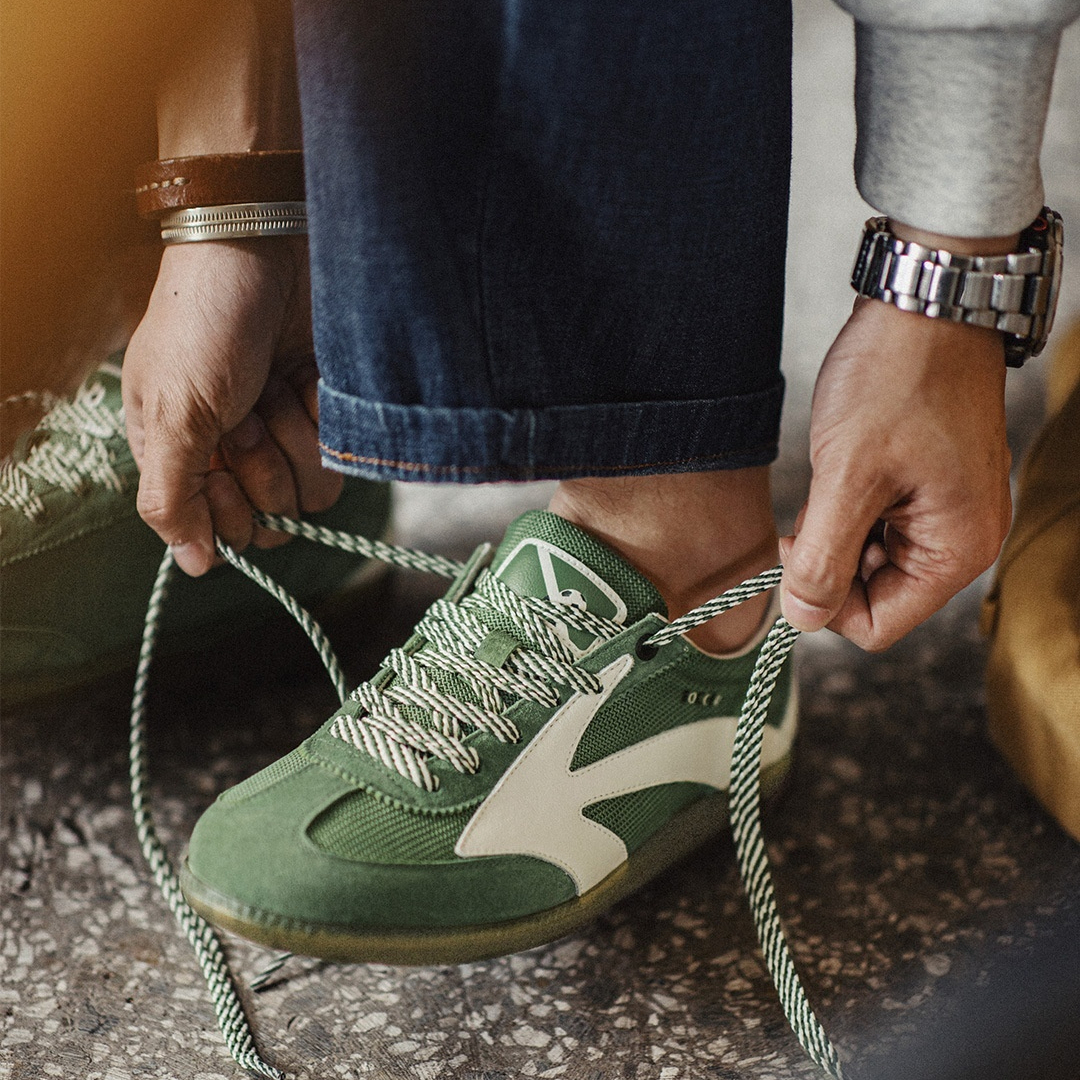 德訓鞋男2025新款夏季網面透氣休閒鞋復古運動阿甘鞋潮流板鞋