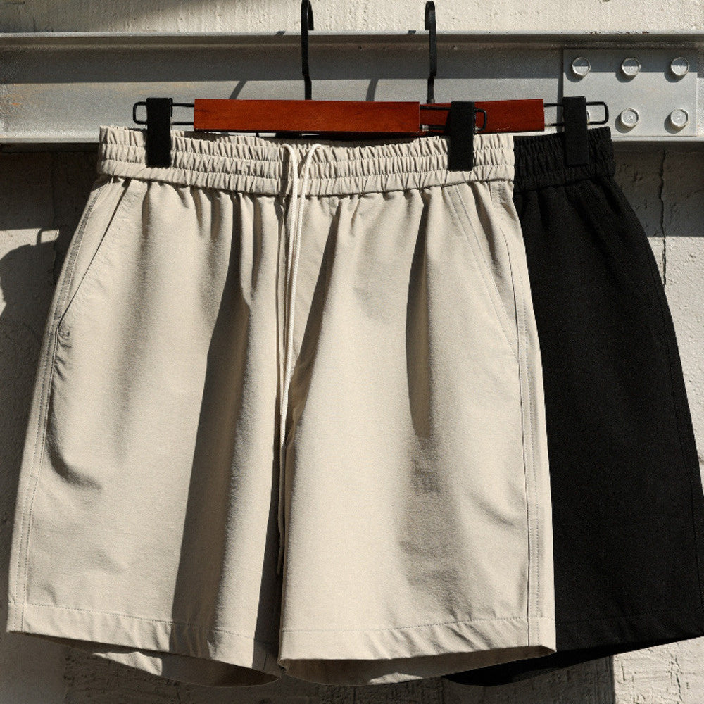 美式休閒180g輕量感短褲男cleanfit抗皺易打理五分褲