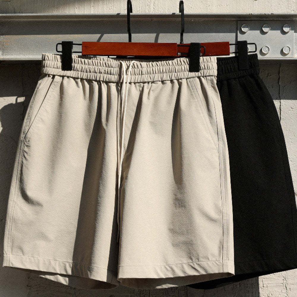 美式休閒180g輕量感短褲男cleanfit抗皺易打理五分褲