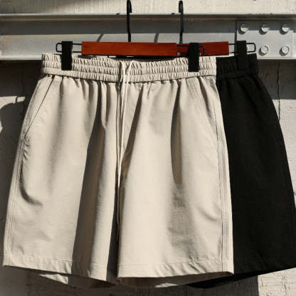 美式休閒180g輕量感短褲男cleanfit抗皺易打理五分褲