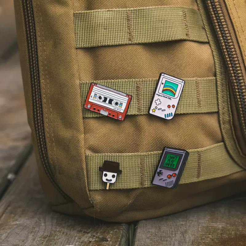 回憶情懷胸針復古物件金屬徽章-Retro's Wear