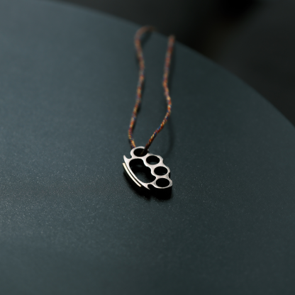 拳擊指虎鑰匙扣硬漢風黃銅掛件手鏈飾品男-Retro's Wear