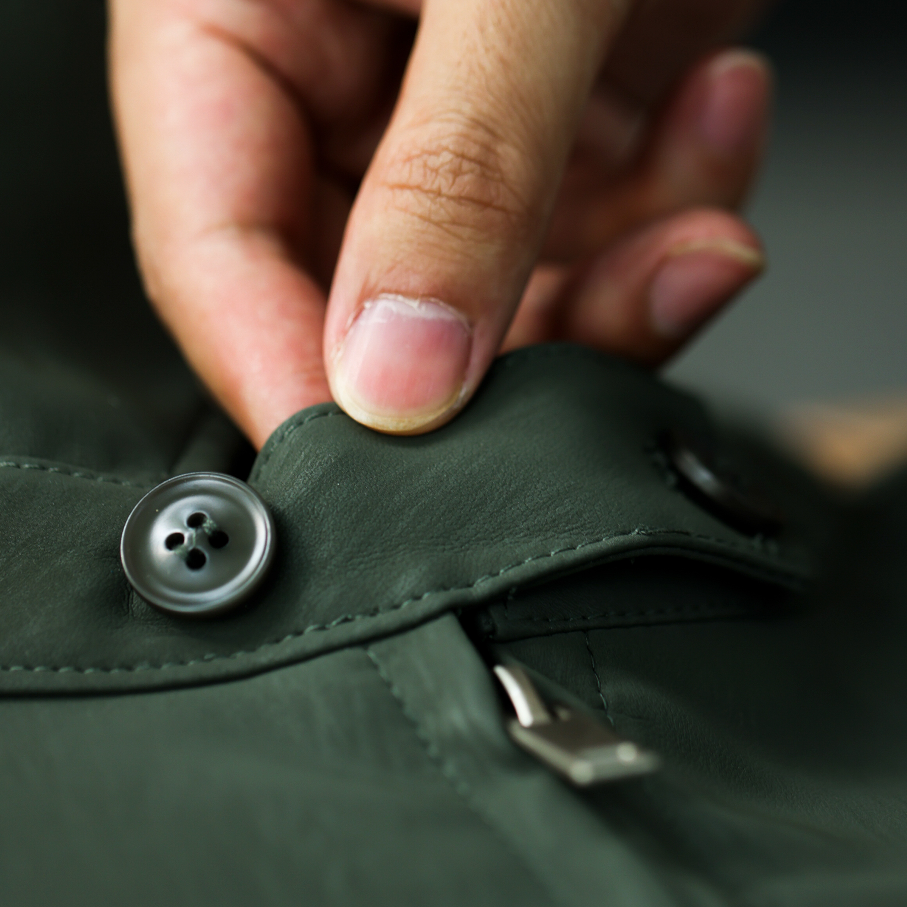 美式復古哈靈頓皮衣夾克男PU樹皮紋痞帥外搭翻領外套