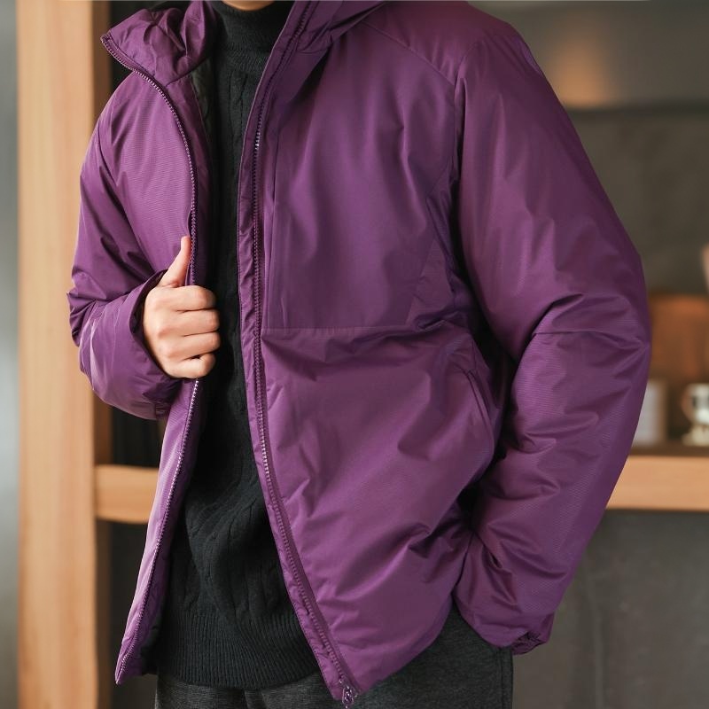 美式復古輕戶外三防棉衣外套男石墨烯保暖休閒連帽夾克