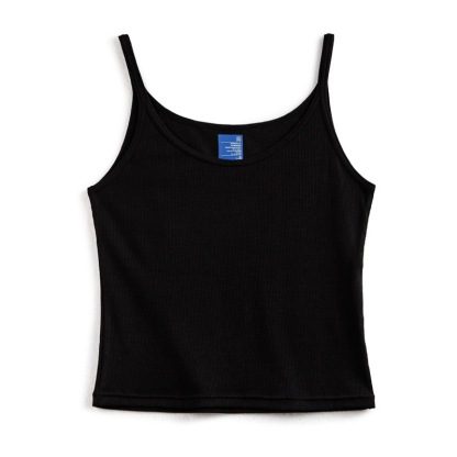 針織細帶背心復古辣妹純色吊帶內搭打底百搭無袖外穿上衣夏女