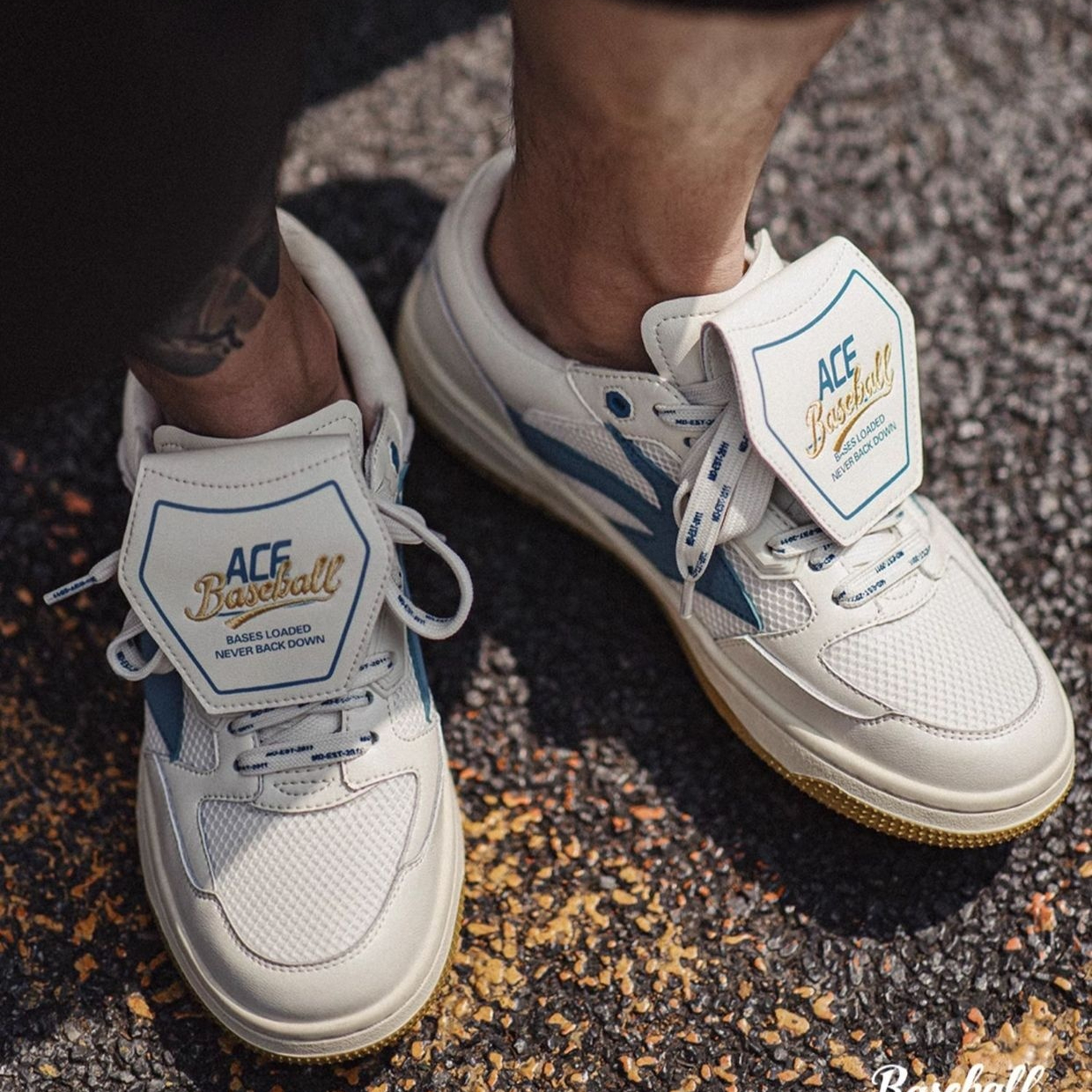 夏季新款平底小白鞋男士翻蓋板鞋網面透氣復古美式高街休閒鞋