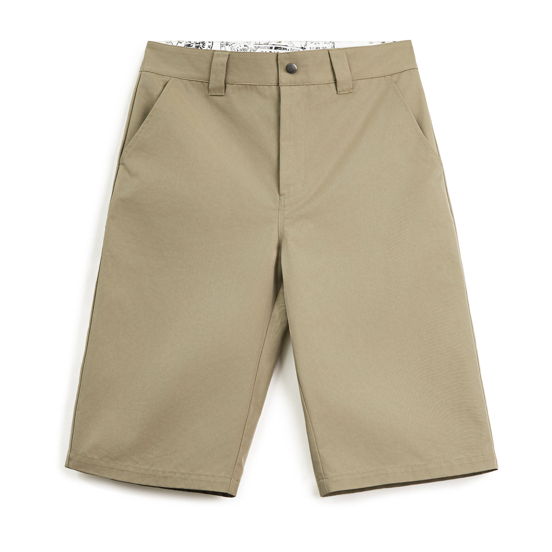 美式718西裝短褲日系通勤休閒外穿寬鬆直筒六分褲 男款夏