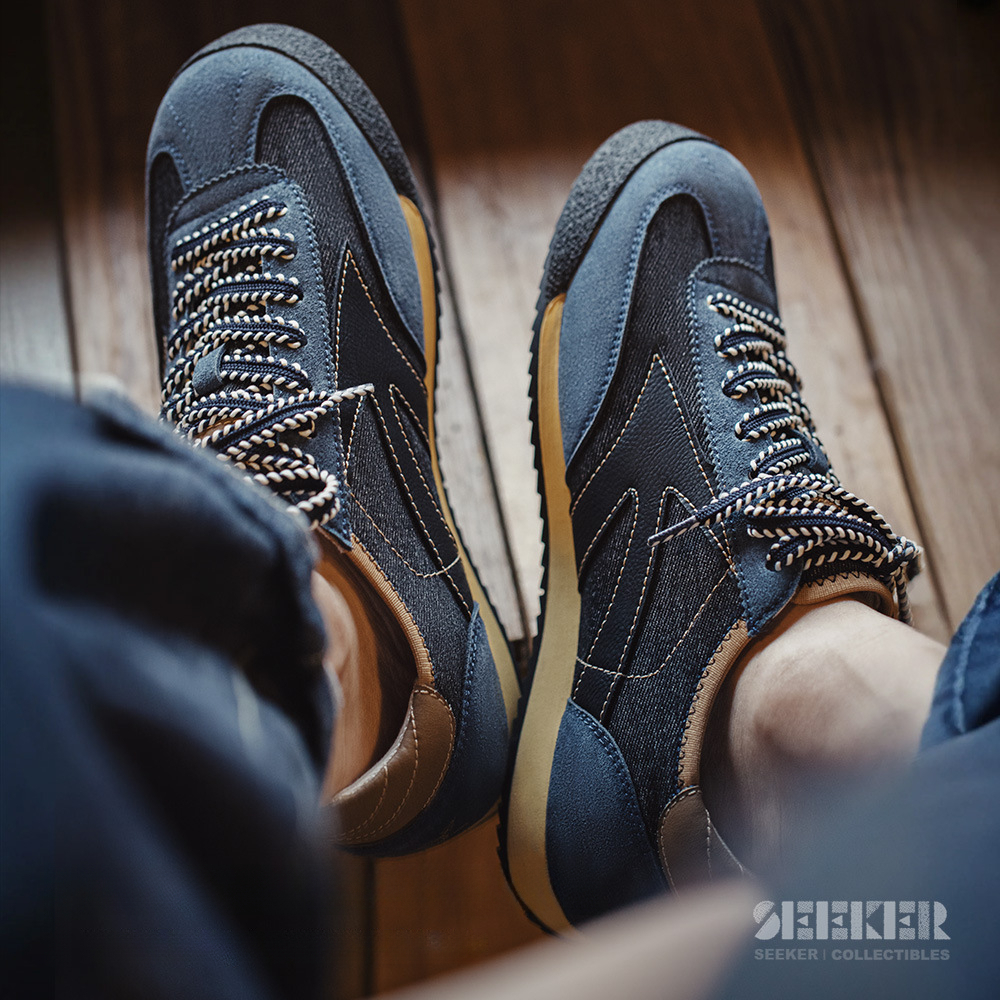 2025新款復古阿甘德訓鞋男夏季透氣休閒運動慢跑鞋百搭潮鞋子