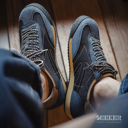 2025新款復古阿甘德訓鞋男夏季透氣休閒運動慢跑鞋百搭潮鞋子