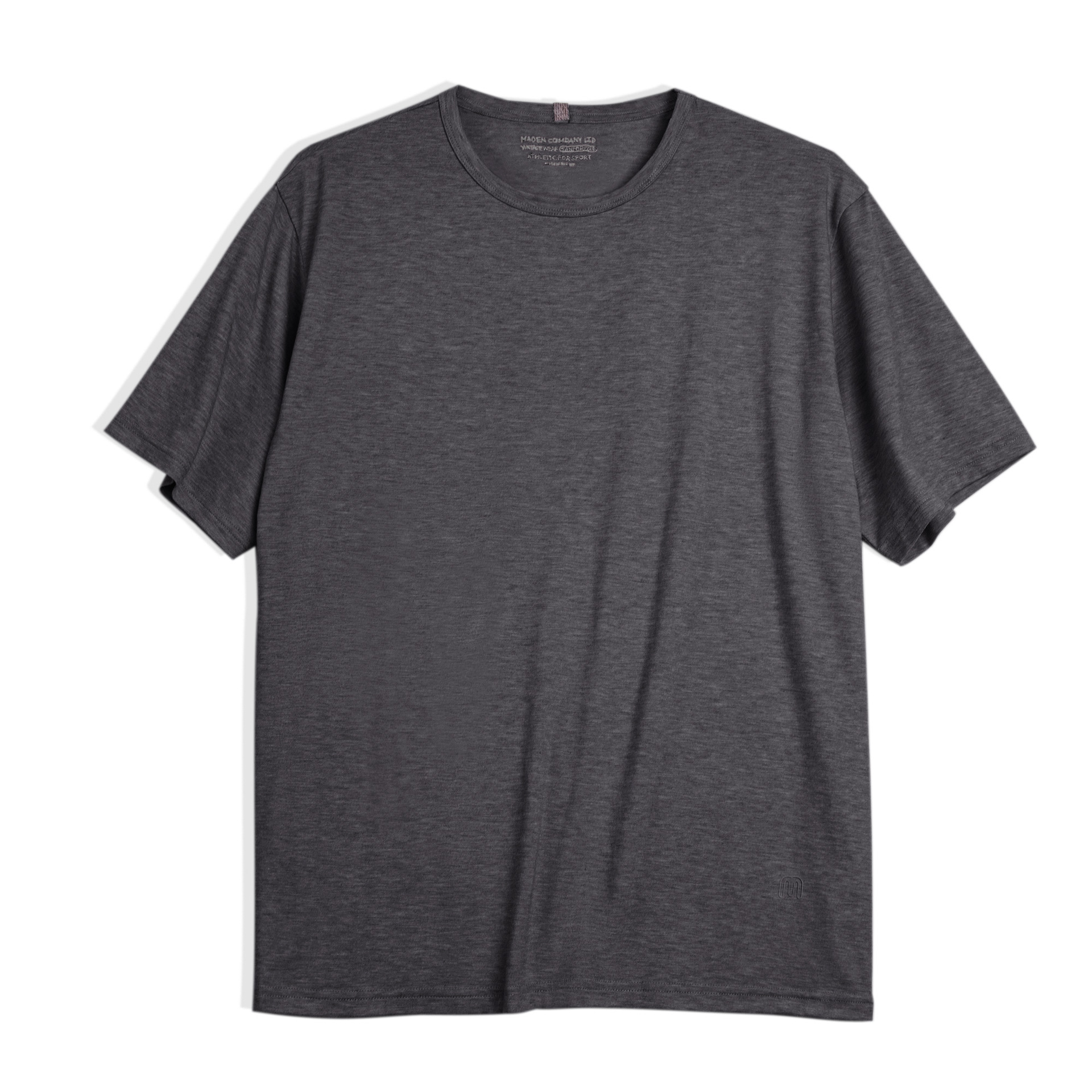 马登女装 美式休闲薄款T恤纯色落肩宽松基础款短袖透气上衣夏-Retro's Wear