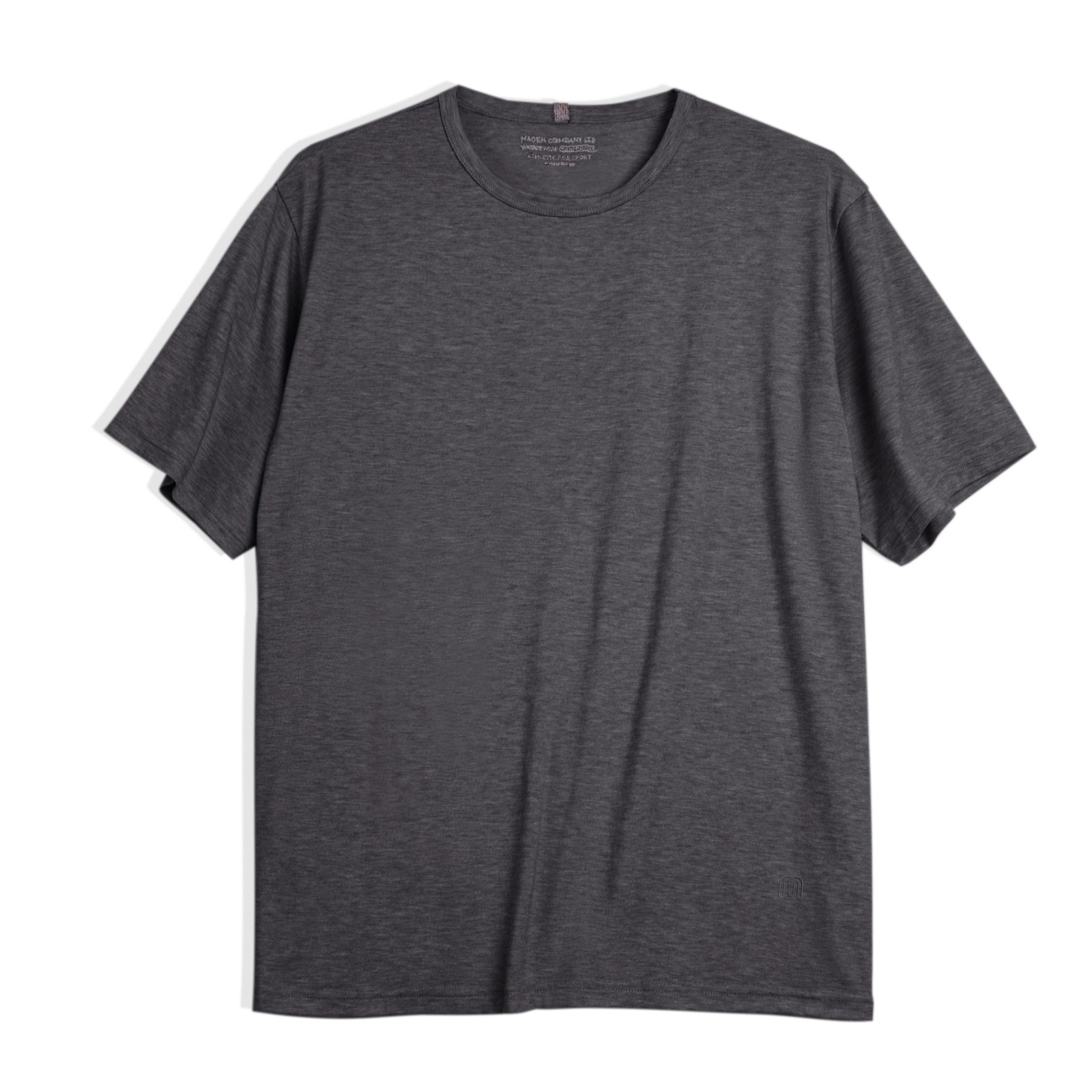 马登女装 美式休闲薄款T恤纯色落肩宽松基础款短袖透气上衣夏-Retro's Wear