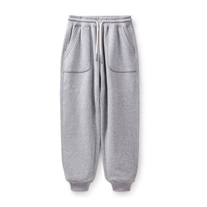 美式復古OG107加絨衛褲運動休閒保暖鬆緊腰束腳褲男秋冬-Retro's Wear