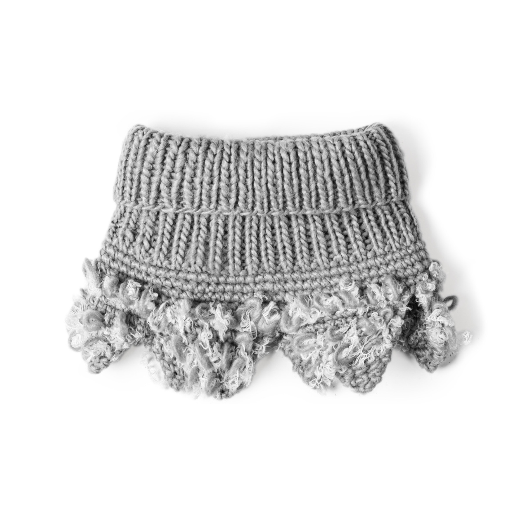 針織大頭圍毛線絨無頂護耳帽頭套保暖圍巾脖套護頸女秋冬