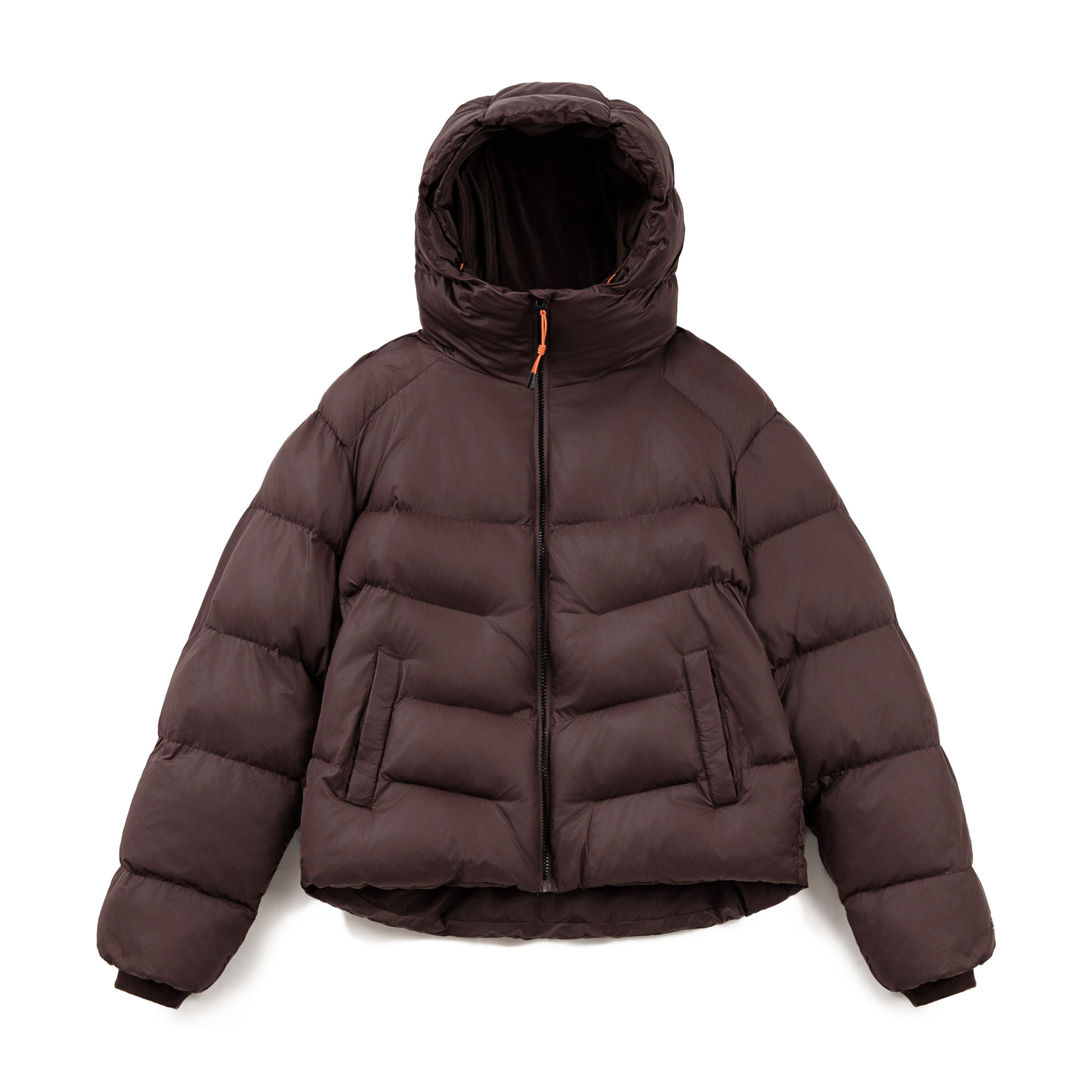 美式連帽立領棉服山系戶外軟殼衍縫麵包服短款外套男秋冬