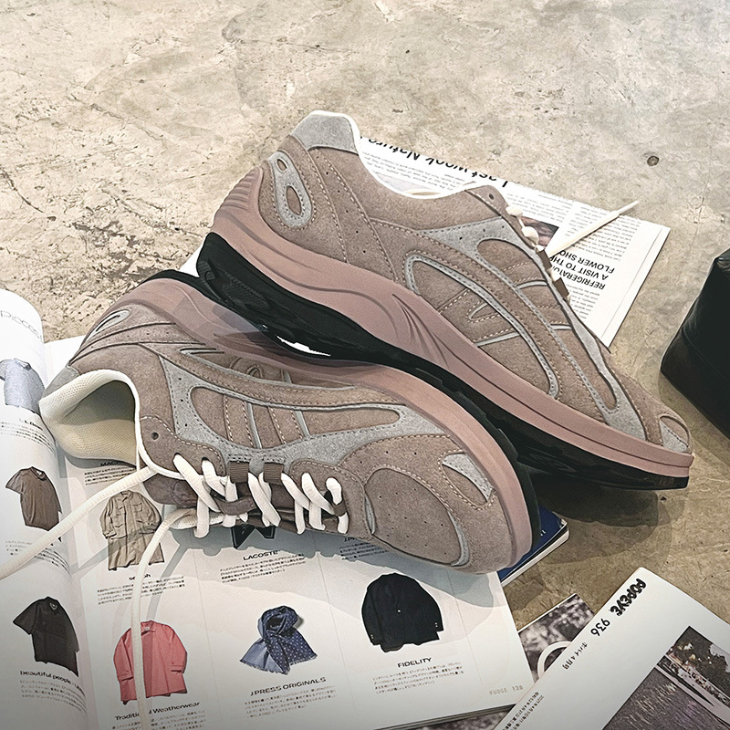 戶外慢跑鞋男款2025新款秋季復古阿甘鞋登山鞋百搭休閒運動鞋