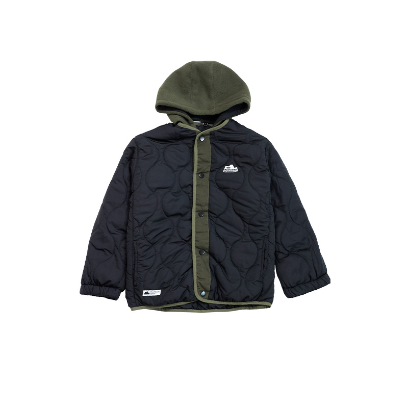 兒童棉服2025冬季新款男童連帽棒球服外套保暖夾棉夾克兒童棉衣潮