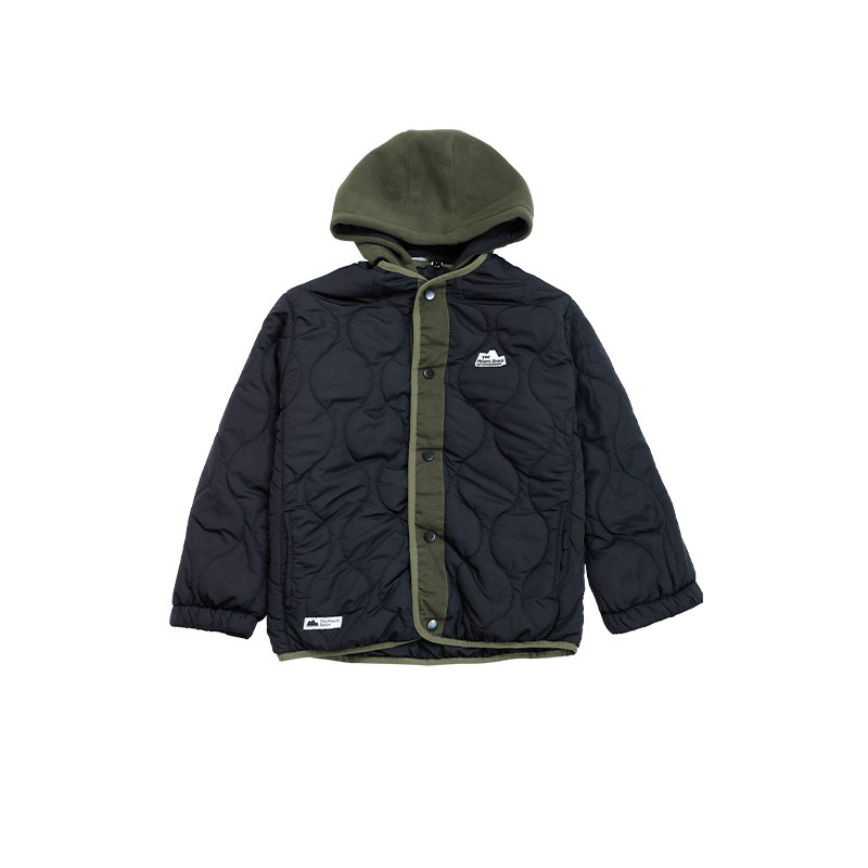 兒童棉服2025冬季新款男童連帽棒球服外套保暖夾棉夾克兒童棉衣潮