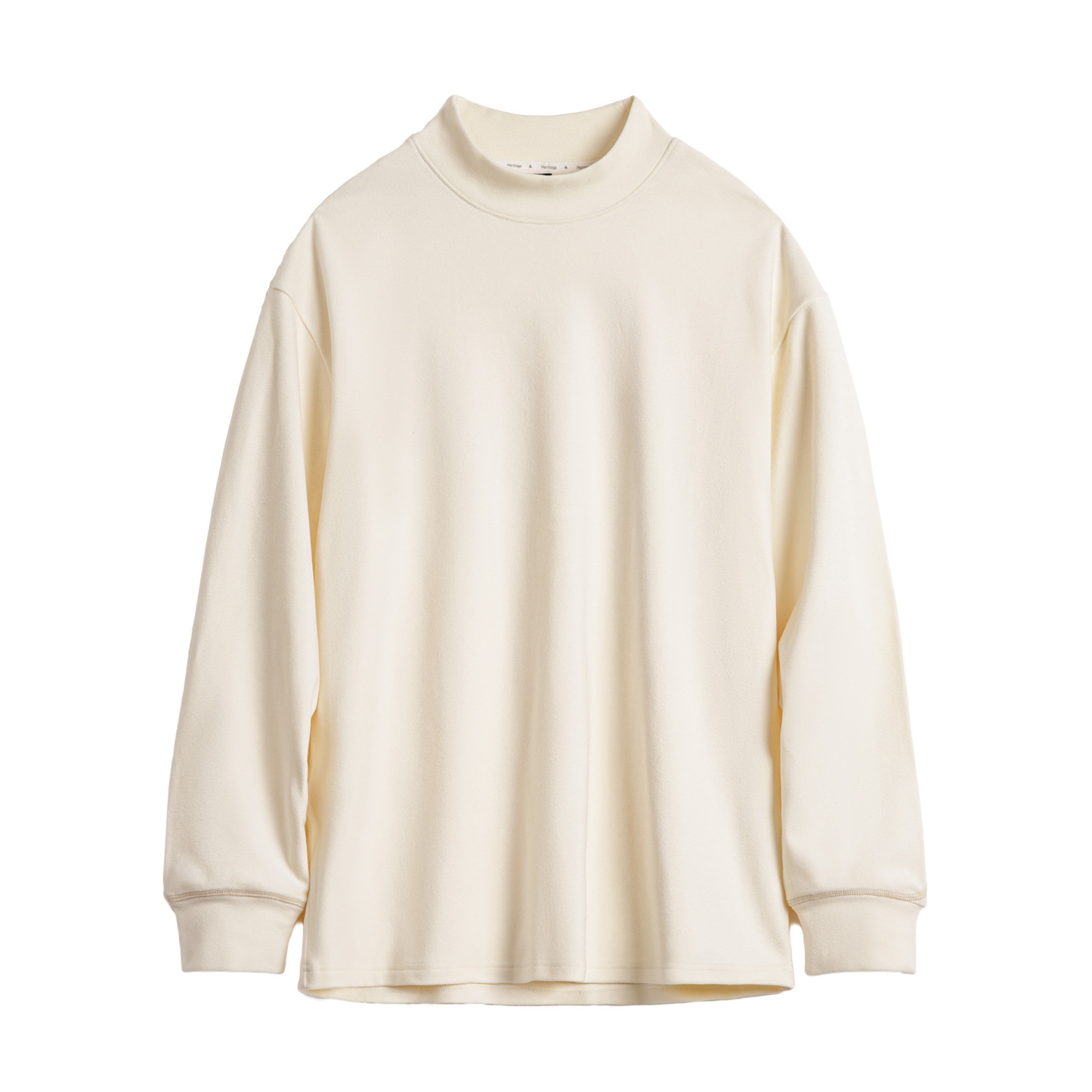 休閒半高領長袖打底衫純色保暖內搭加厚抗靜電男款