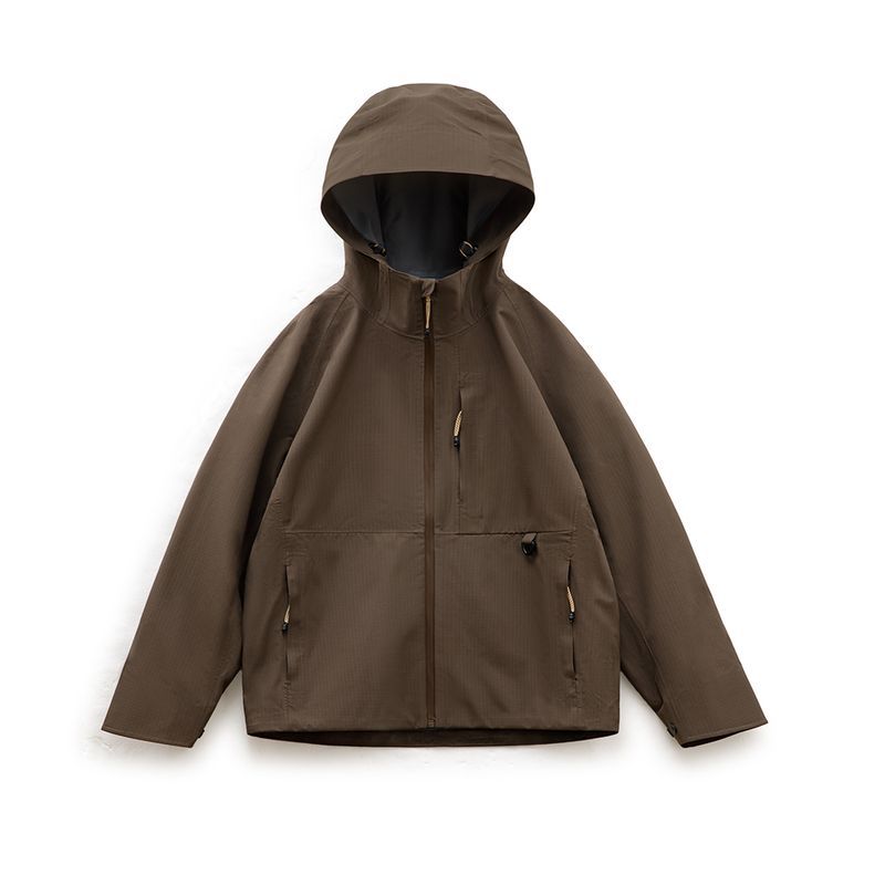 gorpcore三防衝鋒衣戶外防風防水硬殼夾克徒步登山服男秋-Retro's Wear