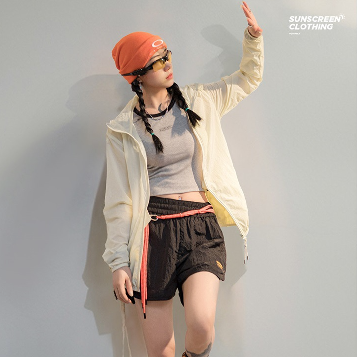 UPF50+光盾防曬衣輕薄便攜戶外運動速幹衣防紫外線外套夏季女-Retro's Wear