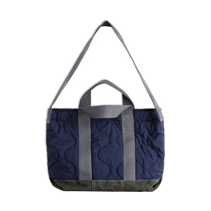 美式M65大容量內膽托特包電腦包通勤單肩包百搭手提包男