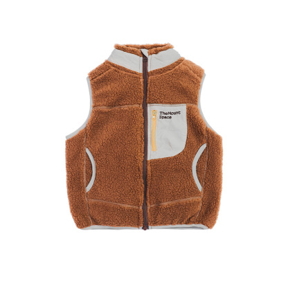 兒童馬甲2025冬季新款男童山系立領外套兒童保暖背心寶寶上衣批發