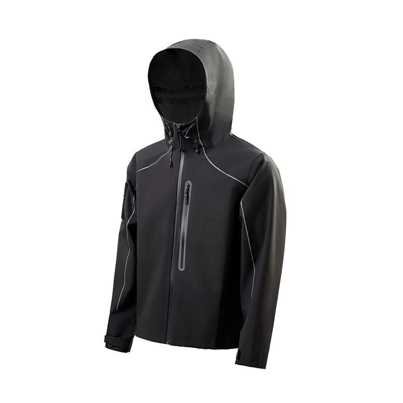 美式機能反光夾克外套戶外耐磨連帽登山服男秋季-Retro's Wear