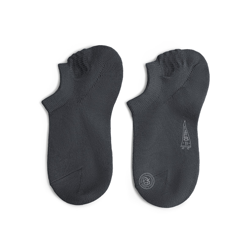 防滑脫精梳棉船襪復古花朵提花針織襪夏季透氣百搭襪子女