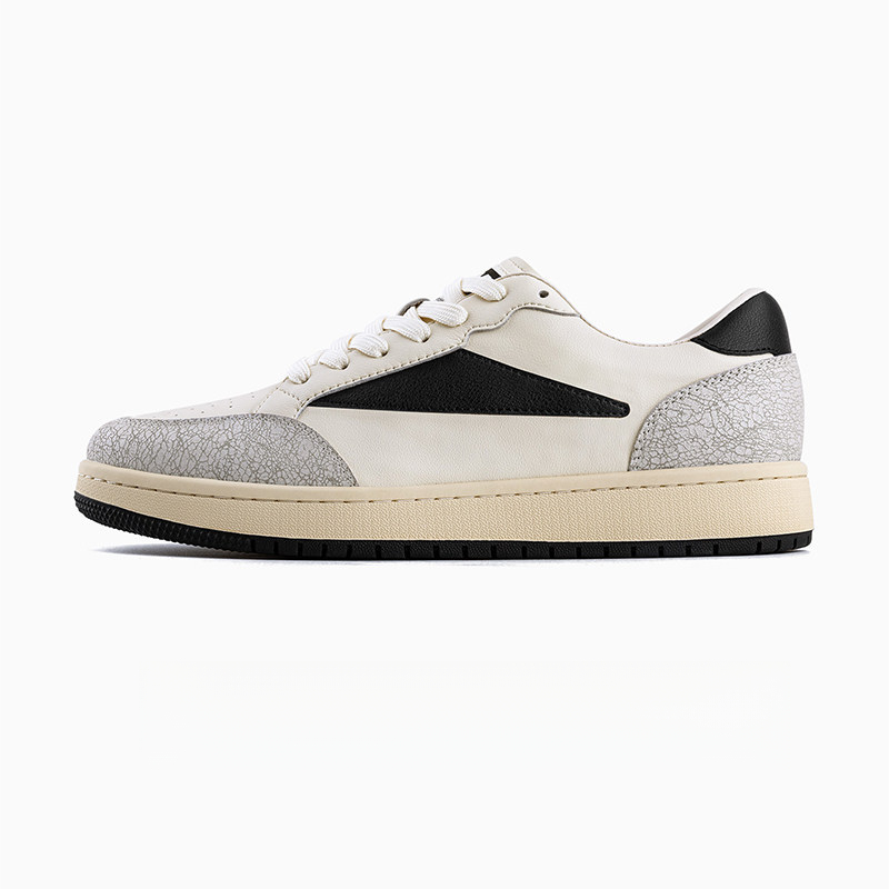 MRA爆裂紋板鞋男款2026新款復古ro小白鞋百搭運動休閒鞋潮鞋子春