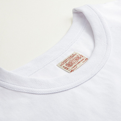 日系復古400G重磅T恤黑白色圓領純棉打底短袖基礎款男夏-Retro's Wear