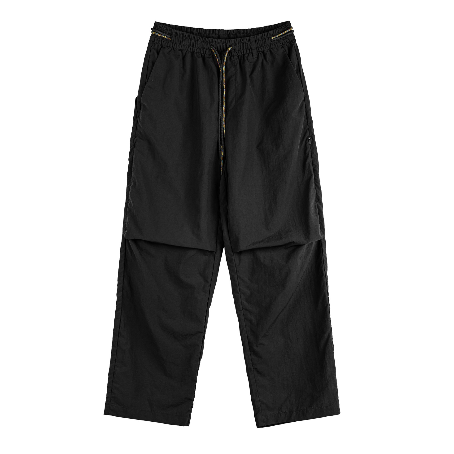 美式山系傘兵褲戶外薄款塔絲隆直筒機能休閒長褲子男士春