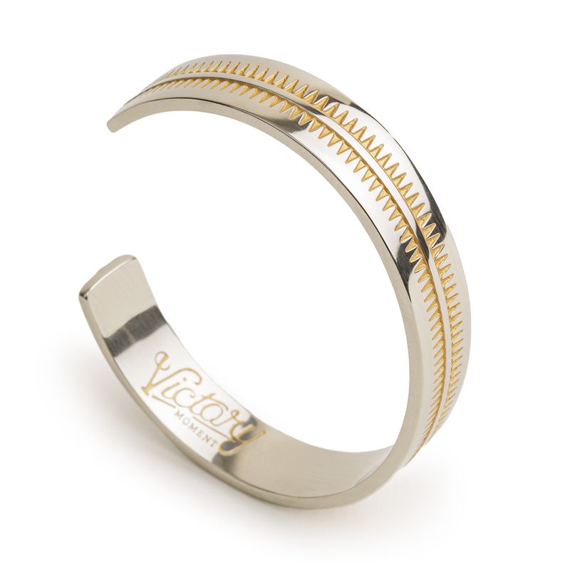 美式復古納瓦霍半環式手鐲潮流印第安開口白銅手環配飾品女