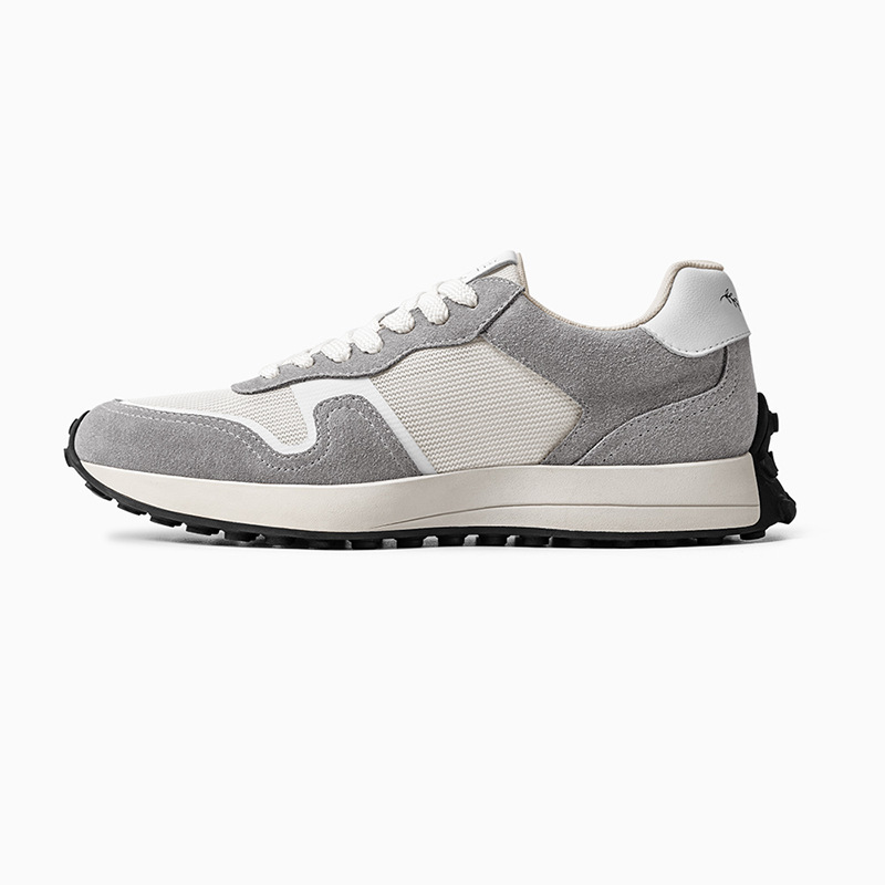 黑武士網面鞋男鞋夏季透氣厚底運動休閒鞋復古慢跑鞋百搭潮鞋