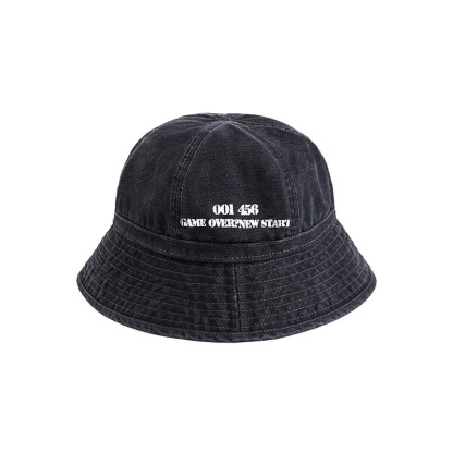 MRA 日系石磨水洗做舊漁夫帽大頭圍顯臉小遮陽帽水桶口盆帽子