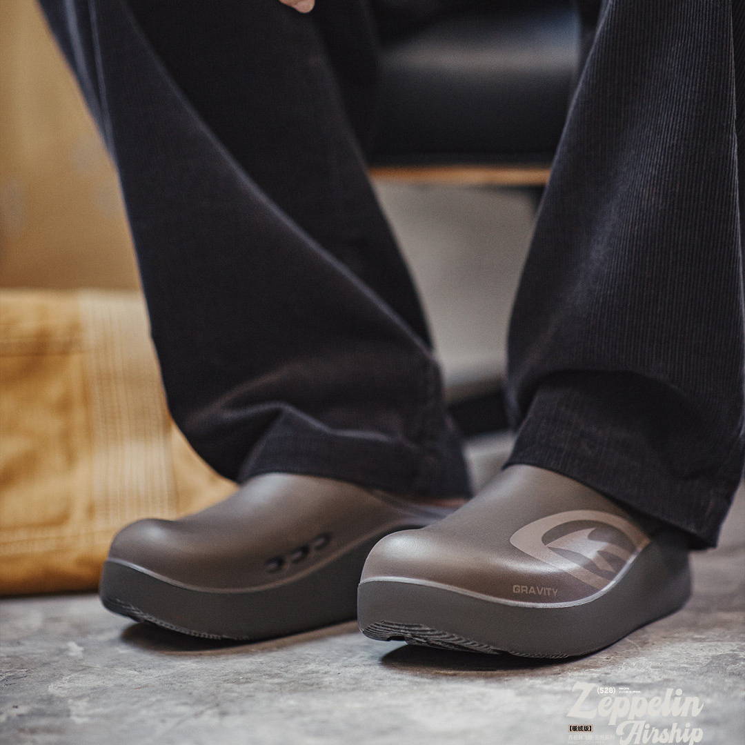 新款冬天一脚蹬休閒鞋加絨保暖辦公室全包跟厚底外穿男拖