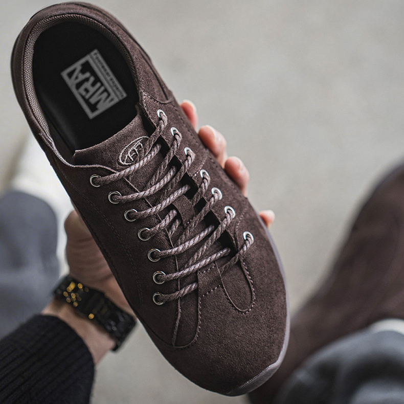 MRA非對稱德訓鞋男2026新款小衆潮流薄底訓練鞋復古休閒板鞋春季
