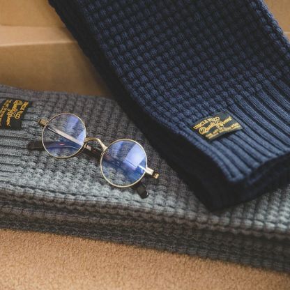 美式復古淺灰針織毛線圍巾秋冬含羊毛純色保暖圍脖男潮