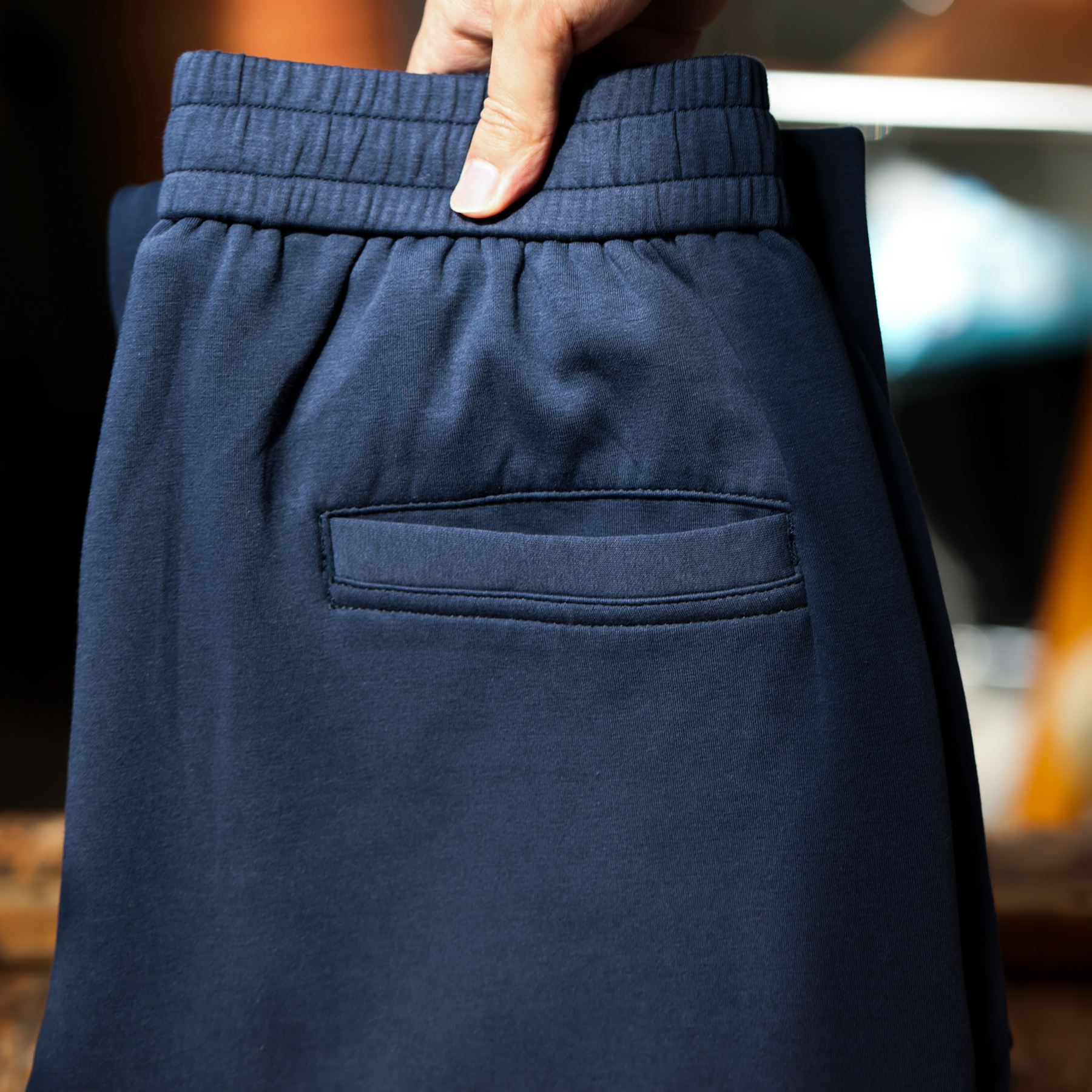 美式休閒萊賽爾休閒衛褲男寬鬆抽繩設計抗皺直筒長褲秋