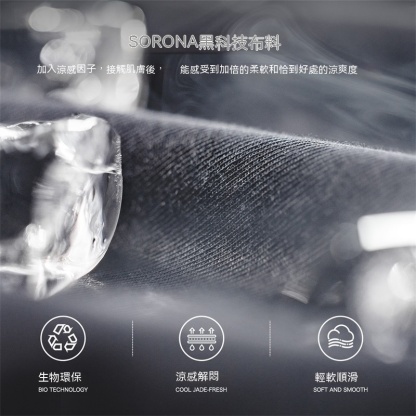 美式休閒sorona涼感長袖T恤索羅娜速乾抗菌圓領上衣男春-Retro's Wear